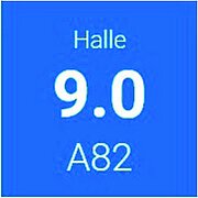 Halle und Standnummer (9.0, A82)